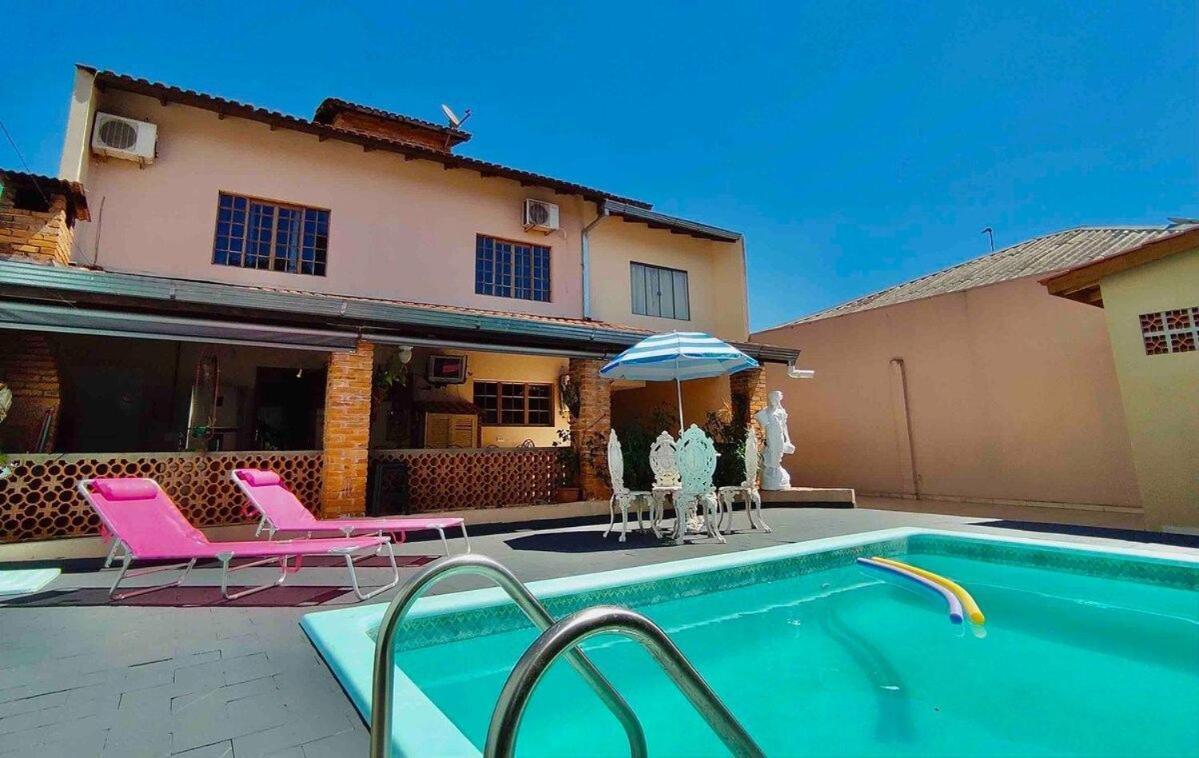Casa Com Piscina Proximo Atrativos/ Wifi/ Garagem Villa Foz do Iguaçu Esterno foto